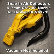Air Deflectors and Crevice Nozzle for DeWalt DCV517/DCV517B VACUUM NOT INCLUDED
