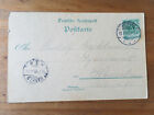 Deutsche Reichspost-Biidpostkarte 5 Pfennig 13.7.1899 Gestemp. Harzburg / Hameln