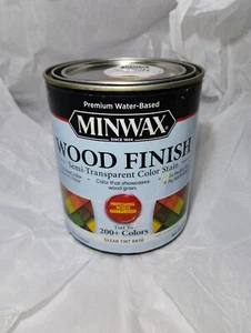 1 Qt Minwax Semi Transparent Color Stain Brown Premium Water Based - Picture 1 of 6