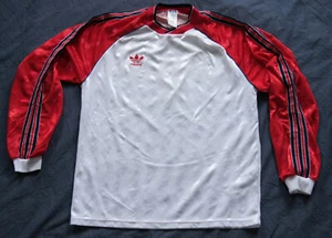Camiseta de fútbol Adidas plantilla manga larga L vintage retro estilo arsenal - Imagen 1 de 3