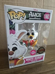 Funko Pop! Disney - Alice In Wonderland - White Rabbit - Flocked SE - #1062 - Picture 1 of 6