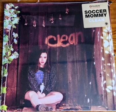 Soccer Mommy – Clean - 🟢 Opaque Olive Green LP Vinyl Limited x/1000 - New - Image 1 of 4