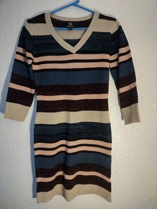 Derek Heart Women's Sweater Dress Size Medium Ladies Warm Fall Winter CUTE - Picture 1 of 9