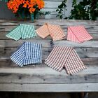25x Multicolored Classic Striped Tea Towels - Cotton Dish Towels  Multipurpose
