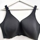 Lane Bryant Cacique Lightly Lined No-Wire Black Plus Size Bra 44G