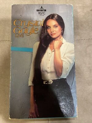Crystal Gayle in Concert VHS Movie Vintage 1982 Tested VHS Music Movie - Image 1 of 3