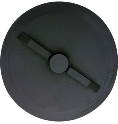 Ace Roto-Mold 12 Inch Threaded Vented Lid & Ring - 10527