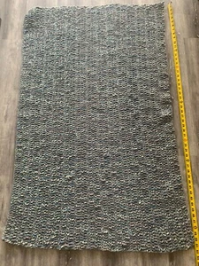 handmade crochet afghan / throw blanket new 51"x34" - Picture 1 of 3