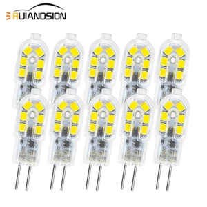 6000K/ 3000K G4 2835 12 LED Halogène remplacé Ampoule Capsule Lampe AC 12V/ 220V - Imagen 1 de 9