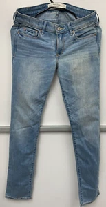Pantaloni jeans skinny blu vintage Abercrombie & Fitch W27 L33 buone condizioni 81523 - Foto 1 di 4