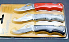 Imperial Schrade Pocketknives?2 1/2'' Inch Blades?3 New In Plastic-Taylor Brands
