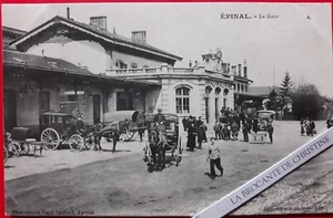 N° 8 CPA D'EPINAL  La Gare Non Ecrite   VOSGES 88 - Imagen 1 de 2