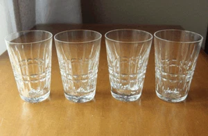 Waterford Glenmore set of four 5 oz flat tumblers~Made in Ireland~Gothic mark - Picture 1 of 6