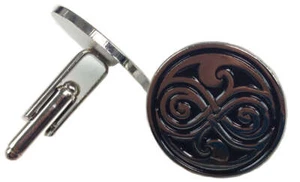 Doctor Who Cufflinks - SEAL OF GALLIFREY (RASSILON) - Picture 1 of 1