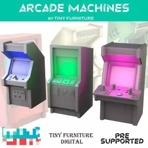 Arcade Machines Scatter Terrain Puppenhaus TTRPG Miniatur Harz Druck Gaming - Bild 1 von 3