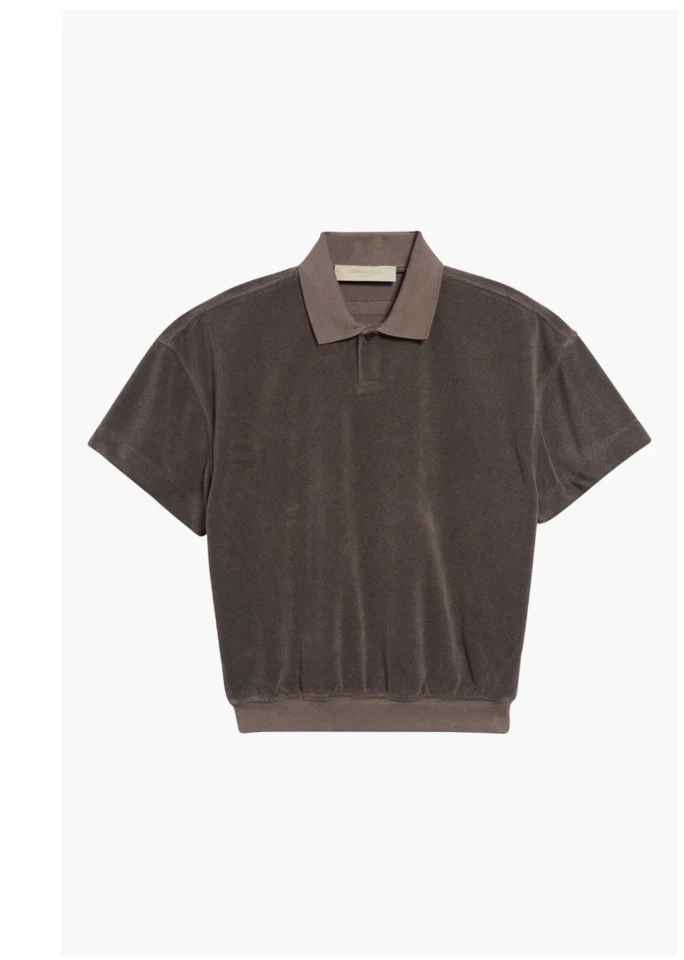 Fear of God - Essentials - Polo de terciopelo para niños nuevo con etiquetas Foto 1 de 1