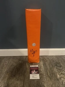MAURKICE POUNCEY SIGNED PITTSBURGH STEELERS TOUCHDOWN PYLON JSA COA AUTOGRAPHED - Picture 1 of 3