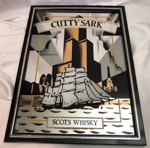 Cutty Sark Scots Whisky - Chicago Skyline Spiegelschild 20,25x15,25 - Bild 1 von 8