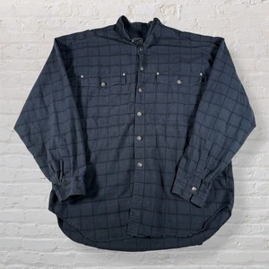 Versace schwarzes Hemd langarm Herren silberne Knöpfe Größe L guter Zustand - Bild 1 von 8