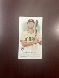 2024 Allen & Ginter Jackson Merrill Mini RC Design Variations RD-6 Padres *Mint* - Picture 1 of 2