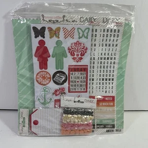 Teresa Collins Daily Stories Sammelalbum Set 12x12 Papier Aufkleber Spanplatte Neu - Bild 1 von 4