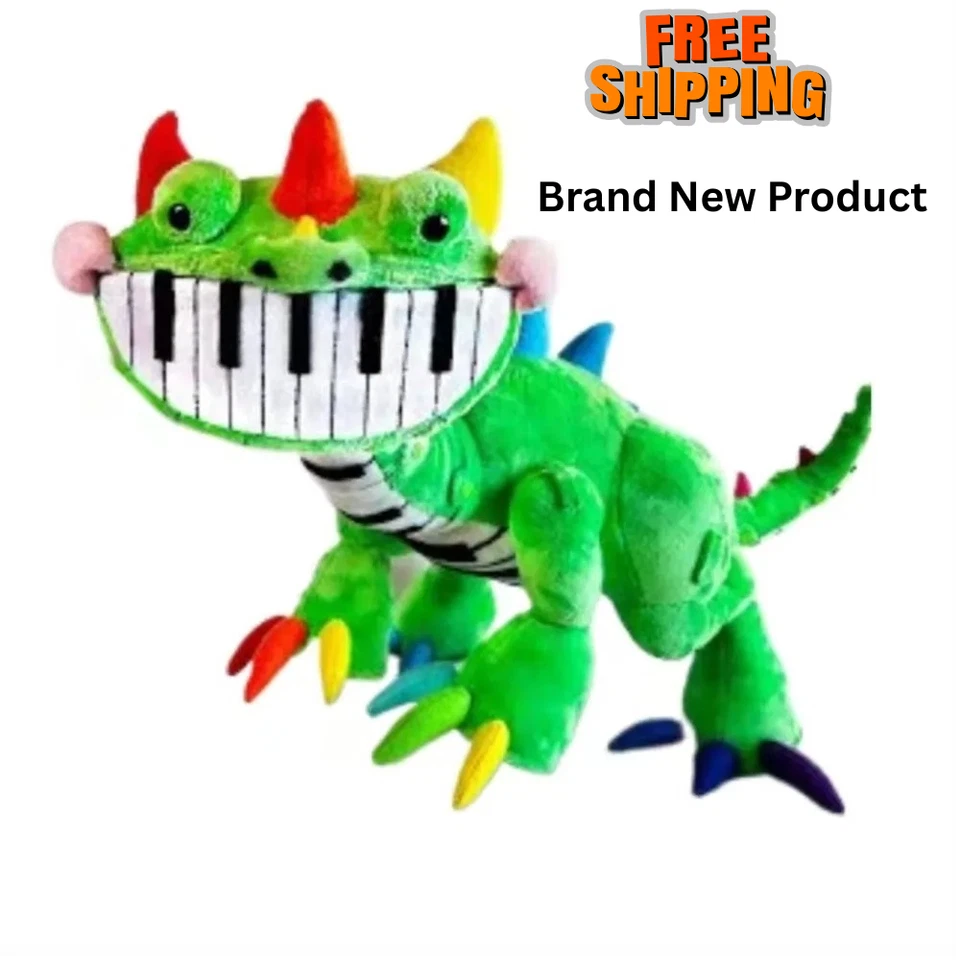 Pianosaurus Peluche Bobby Tiempo de Juego 4 Juego Piano Dinosaurio Juguete Muñeca Nuevo Foto 1 de 3