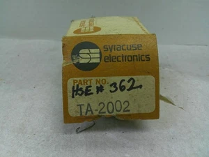 SYRACUSE ELECTRONICS TA-2002 TIMER - Picture 1 of 5