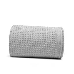 100% Cotton Throw Blanket, Queen, 90"X92" Waffle Throws For Home, Bedrooms, - Picture 1 of 7