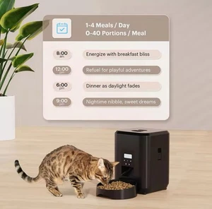 Smart Pet Feeder Automatic Cat Feeder Dog Slow Food Machine - Bild 1 von 5