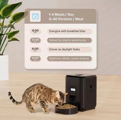 Smart Pet Feeder Automatic Cat Feeder Dog Slow Food Machine - Bild 1 von 4
