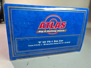 ATLAS #7576-1 Milwaukee Road 50' PS-1 Box Car ++++ Rd. #2151 ++++ NIB ++++ - Picture 1 of 3