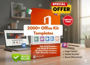 📂 2000+ Office Kit Templates | Business & Productivity Bundle - Picture 1 of 7