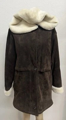 Abrigo pesado con capucha forrado de gamuza talla grande J.PERCY para MARVIN RICHARDS Foto 1 de 4