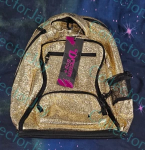Rebel Athletic Cheer Tinsel in Gold Rebel Dream Bag Plus Black Zipper NWT $113 - Picture 1 of 2