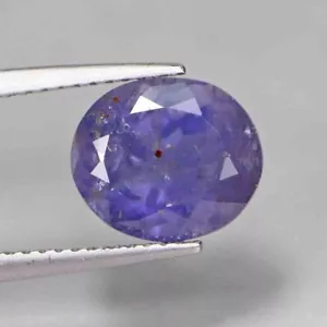 3.00 Cts_Unique Gemstone_100% Natural Unheated Purplish Blue Iolite_Srilanka - Picture 1 of 6