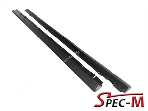 JPM CF Carbon Fiber Side Skirts Extension Lip for 2015+ W205 C250 C43 Coupe - Bild 1 von 4