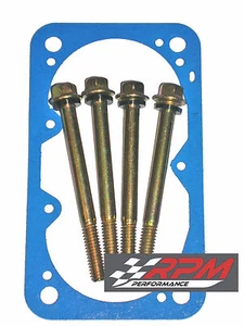 Holley 26-6 Carburetor Fuel Bowl Screws & Gasket 2 1/2" LONG 4 PACK A102 - Picture 1 of 1