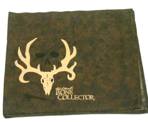 Bone Collector Hunting Curtain 1 Window Valance Camo Men Boy Room Deer Green - Picture 1 of 4