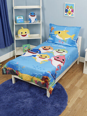 Baby Shark 4-Piece Toddler Bedding Set • 78.78$