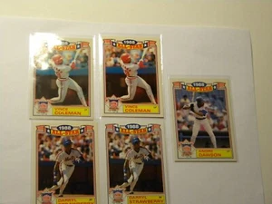 Five(5) 1989 Topps All-Star Game 1988 Commemorative Set Baseball Cards - Picture 1 of 7