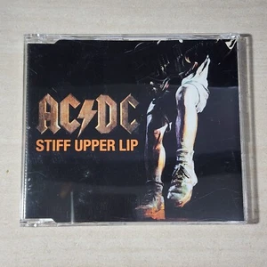 AC/DC Stiff Upper Lip AUSTRALIA CD Single with postcard Very Rare hard rock - Picture 1 of 8