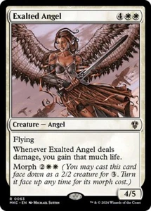 MTG Commander MKC NM Magic Exalted Angel - Picture 1 of 1