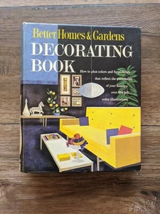 1961 Better Homes and Gardens Decorating Book Binder Mid Century Modern COK2 - Bild 1 von 8