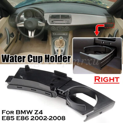 Portavasos de ventilación de bebidas para tablero delantero derecho para BMW Z4 E85 E86 2003-2008 Foto 1 de 4