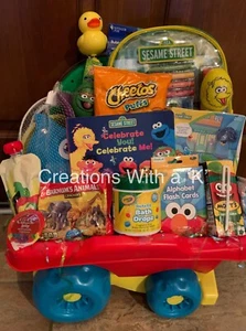Sesame Street Sand Wagon Gift for Small Kid - Girl or Boy Toddler Gift - Picture 1 of 1