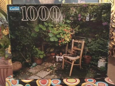 Guild Hasbro 04710-13 My Corner Patio Year 2000 Sealed 1000 piece  - Image 1 of 4