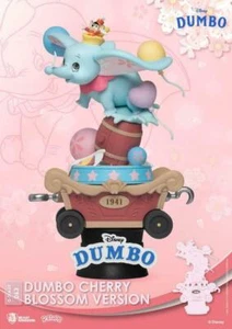 Disney Dumbo D-Stage PVC Diorama Cherry Blossom Vers.15 CM Beast Kingdom Kbl - Picture 1 of 4