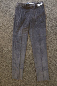 $249 Joseph Abboud Black Label Men's Cotton Corduroy Dress Pants - 32 - Brown - Picture 1 of 6