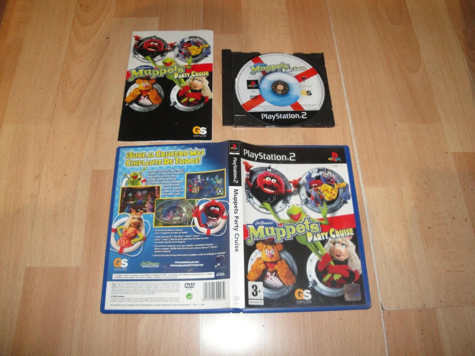 MUPPETS PARTY CRUISE POR JIM HENSON Y MASS MEDIA PARA LA SONY PS2 EN BUEN ESTADO - Imagen 1 de 1