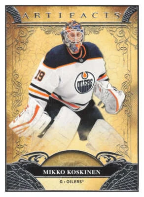 MIKKO KOSKINEN 2020-21 Upper Deck Artifacts #4 NHL Oilers  ID:80784 - Image 1 of 2